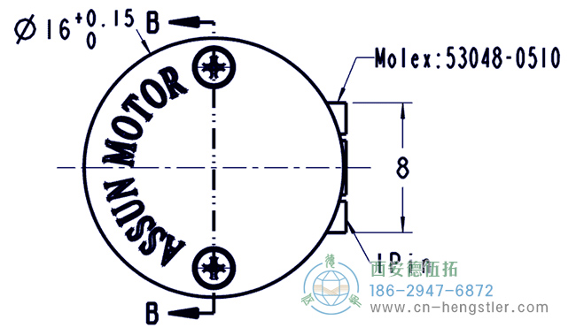 增量式編碼器（電磁型）-橫截面