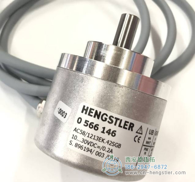 圖為亨士樂AC58系列SSI接口編碼器實物照片 圖為亨士樂AC58系列SSI接口編碼器實物照片