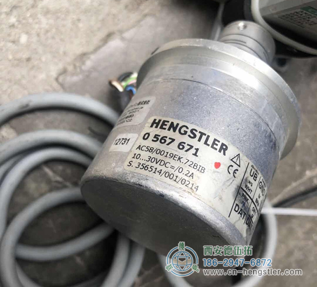 圖為一款亨士樂AC58系列多圈絕對值編碼器 圖為一款亨士樂AC58系列多圈絕對值編碼器
