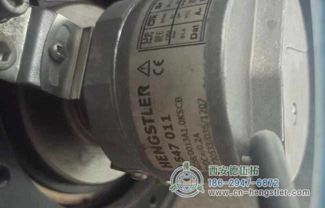 圖為亨士樂AD58編碼器在電梯曳引機中的應用 圖為亨士樂AD58編碼器在電梯曳引機中的應用