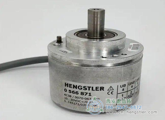 圖為數(shù)控機床中常用的亨士樂AC58系列絕對式編碼器 圖為數(shù)控機床中常用的亨士樂AC58系列絕對式編碼器