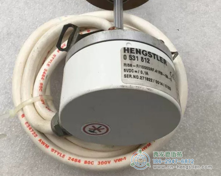 圖為亨士樂RI58系列光電增量編碼器 圖為亨士樂RI58系列光電增量編碼器